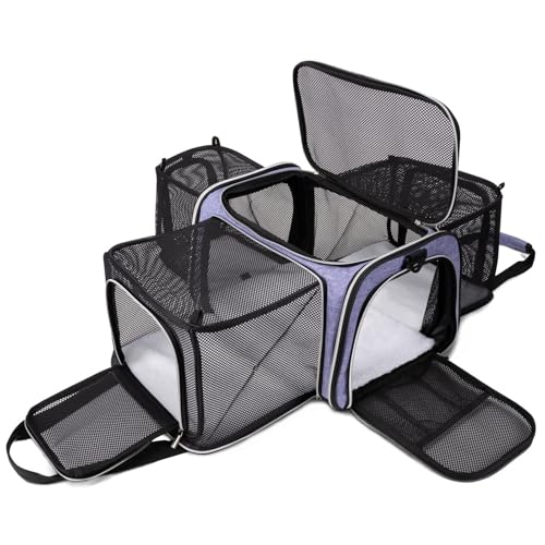 Cat Carrier Bag,Airline Approved Pet Carrier Soft Side Pet - Image 2