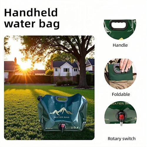 Chinshwehaw 8L/281oz Outdoor Collapsible Water Jug | Travel Essentials - Image 5