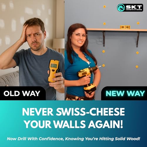Magic Stud Finder Plus – 3-in-1 Magnetic Stud Finder with Level & - Image 4