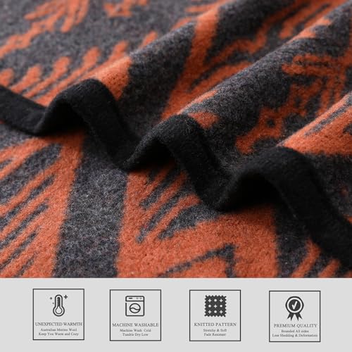 PuTian Merino Wool Blanket, Throw for Camping - Image 7