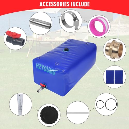 240L/63 Gal Water Storage Bladder for Outdoor Water Storage - Image 6
