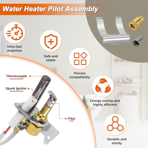 Upgrade 100112330 Water Heater Pilot Assembly Fit for 300 301 - Image 5