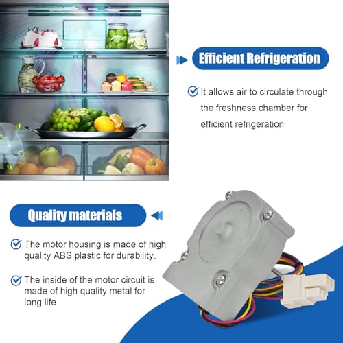 EAU63923603 Refrigerator Evaporator Fan Motor Compatible with LG - Image 3
