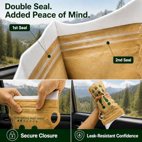 Disposable Urine Bags Emergency Pee Bag Portable Urinal - Image 4