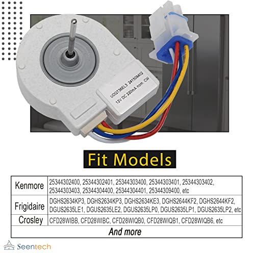 Upgraded Seentech 241509402 Evaporator Fan Motor - Exact fit - Image 4
