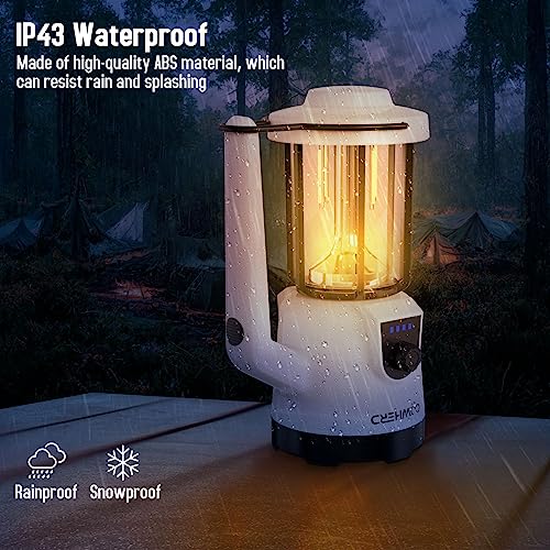 Rechargeable Flashlight Lantern 2-in-1 LED Handheld - Image 5
