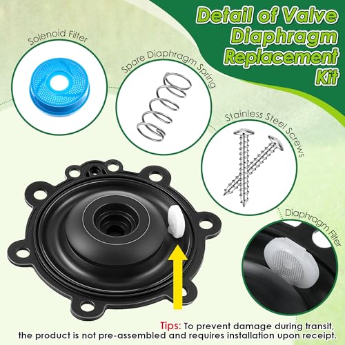 Diaphragm Repair Kit Compatible with Rain Bird DRKCP/CPF(6 Pack) - Image 7