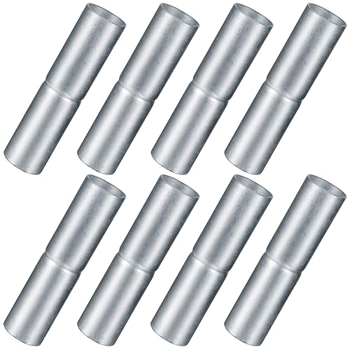 Tandefio 8 PCS Top Rail Sleeve Galvanized Steel Chain Link Fence - Image 2