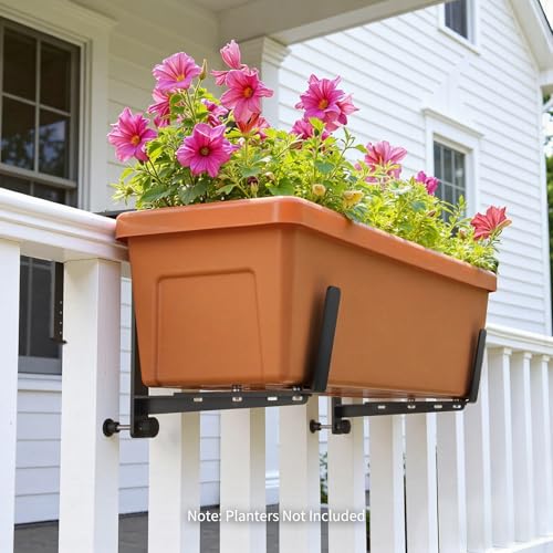Window Box Brackets, Adjustable Planter Box Brackets - Image 3