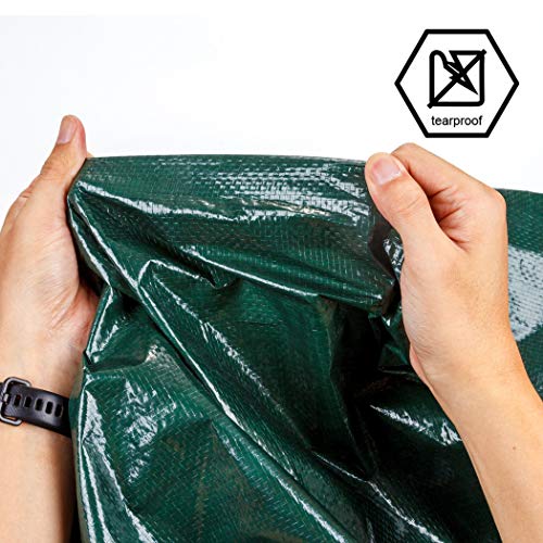 CARTMAN 10x12Ft Multipurpose Waterproof Poly Tarp Cover 8 Mil - Image 6