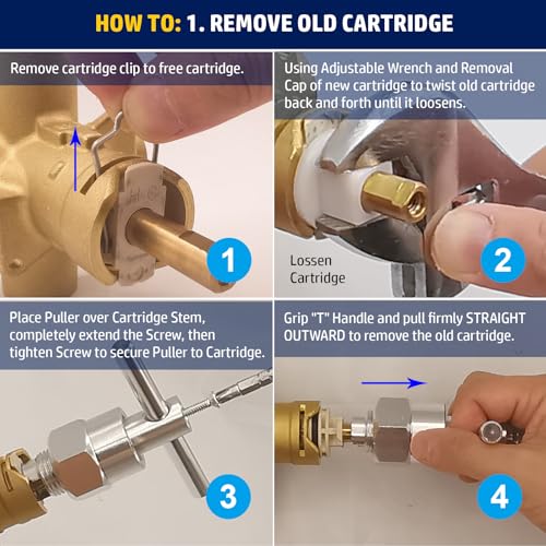 Replacement Cartridge Kit for 1222, with Puller Tool & - Image 7