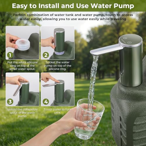 Hanaoyo 5 Gallon Portable Container with Touch Control - Image 5