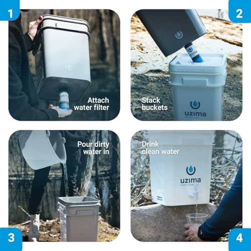 Uzima UZ-2 Camping Water Filter and Drinking Water Filter - Image 6