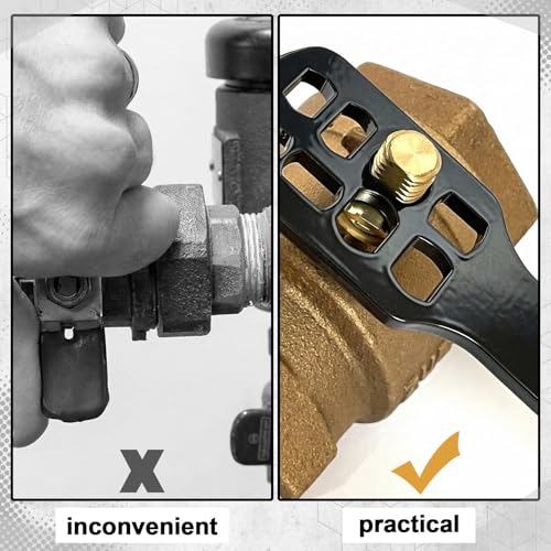 Zonon 1 Pcs Backflow Ball Valve Wrench Tool for Missing | Hand Tools - Image 5