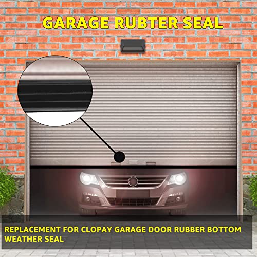 for Clopay Garage Door Rubber Bottom Weather Seal Single | Home Repair - Image 7