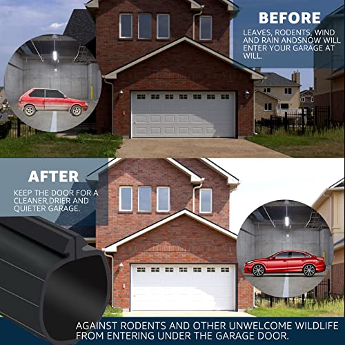 for Clopay Garage Door Rubber Bottom Weather Seal Single | Home Repair - Image 6