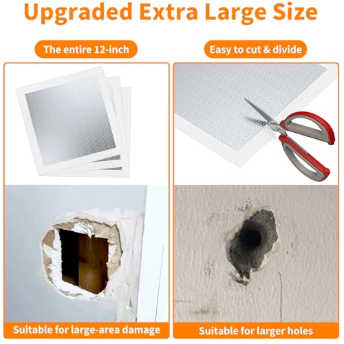 Wall Patch Drywall Repair Kit, 12 x 12 Inch - Image 5