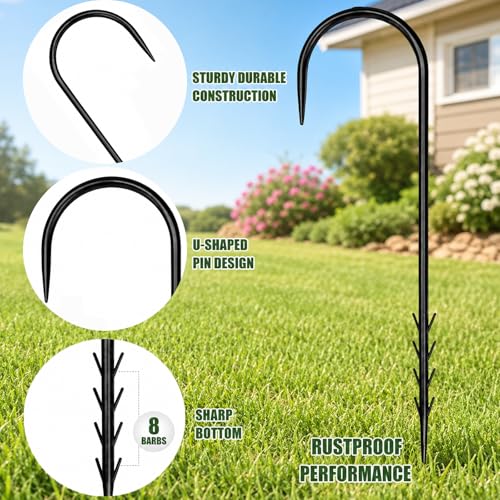 Rain Gutter Downspout Extension Fixing Pin,Holds Tight in Heavy - Image 7
