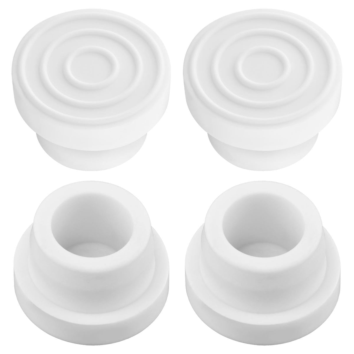 4Pcs Pool Ladder Bumpers, 1.9" Rubber Feet for Inground Swimming - Image 1