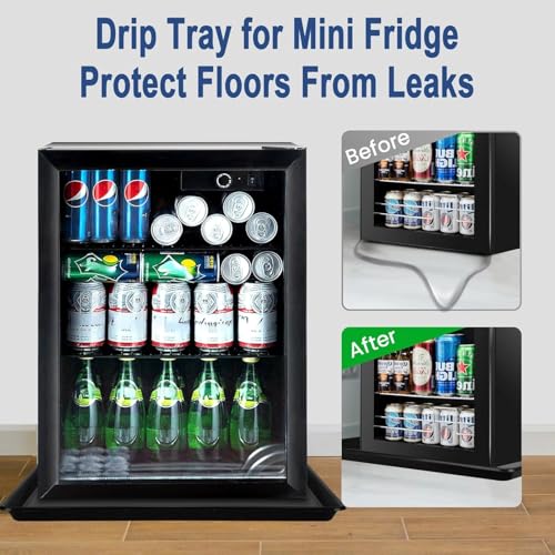 22'' x 21'' Mini Fridge Drip Pan, Large Drip Tray - Image 5