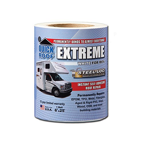 UBE625 Quick Roof Extreme White 6" x 25' - Image 2