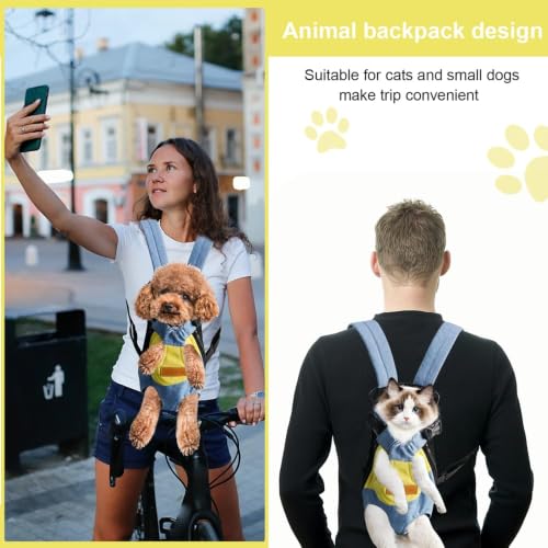 Pet Carrier Backpack, Adjustable Backpack Legs Out | Pet Essentials - Image 6