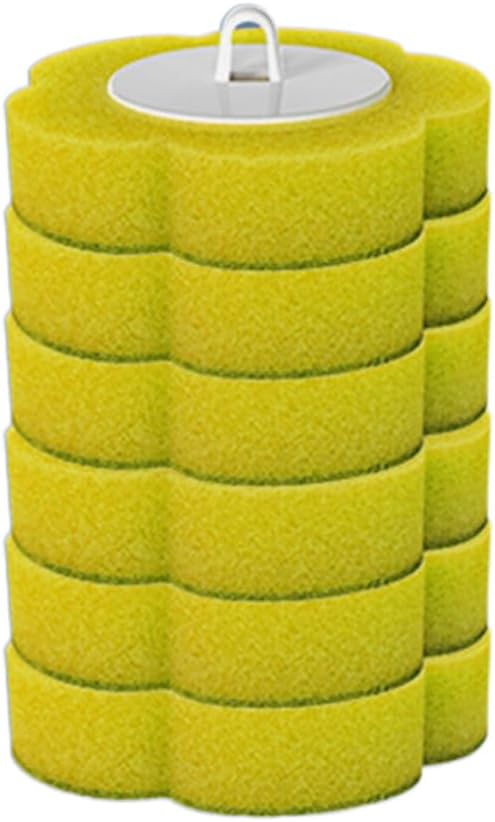 Disposable Toilet Brush, 2026 New Toilet Brush Holder, Compact Wall Mounted Toilet Brush for Modern Bathrooms, Hygienic Toilet Cleaner for Families (Lemon Flavor 6PCS)