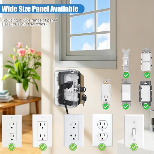 Outlet Cover, Baby Proofing, Shatterproof Safety Lock Box | Hand Tools - Image 7