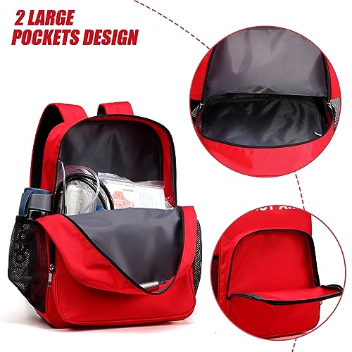 Empty First Aid Backpack Waterproof Emergency Medical - Image 6