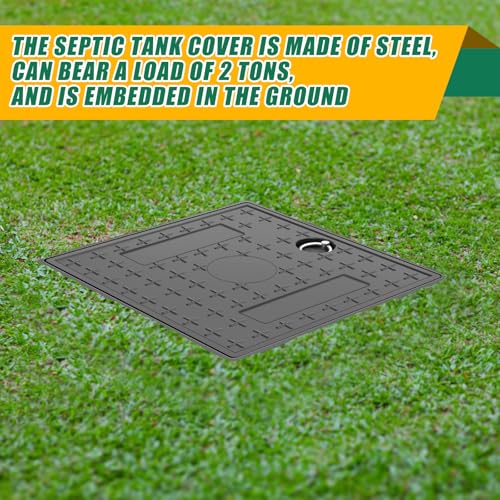 18 x 18 Inches Frp Solid Square Septic Tank Lid and Base - Image 6
