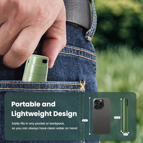 Portable Water Filter Straw Survival, Essential Camping & - Image 4