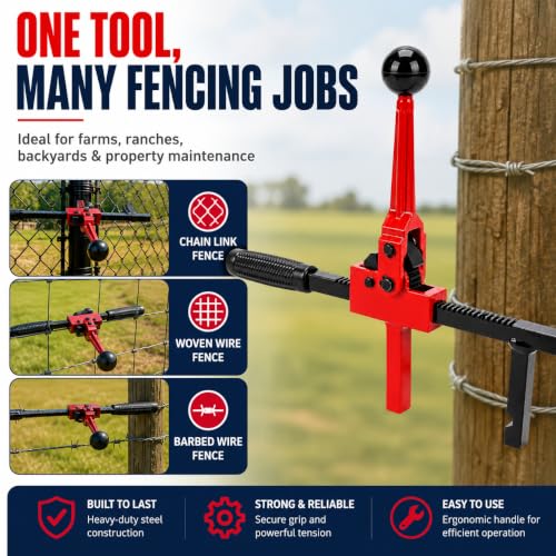 Chain Link Fence Stretcher Tool Heavy Duty, Fence Puller | Home Repair - Image 5