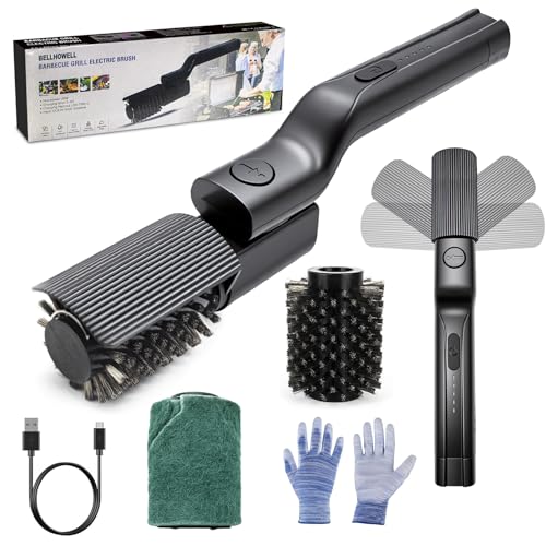 Electric Grill Brush, High Torque Rechargeable BBQ Grill Griddle - Image 2