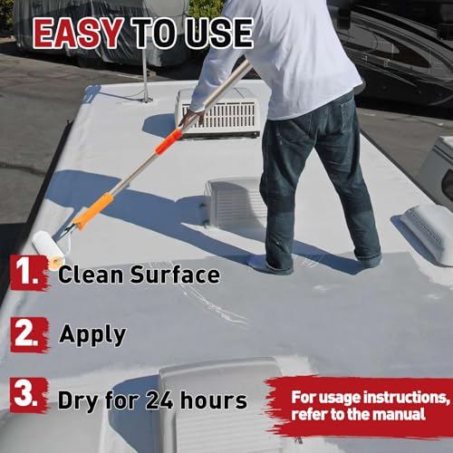 RV Roof Sealant Waterproof, RV Roof Coating for RV - Image 7
