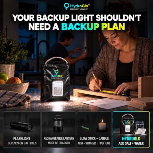 Salt Water Emergency Light Lantern for Power outages When All - Image 4