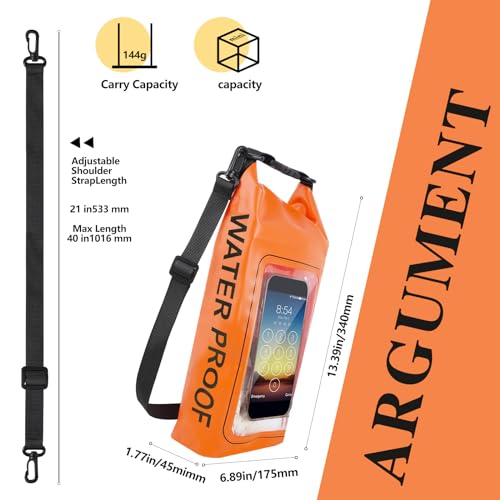 IP68 Waterproof Dry Bag, 2L - Roll Top Waterproof Pool - Image 3