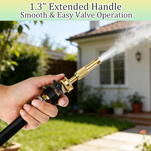 Hourleey Garden Hose Shut Off Valve, 2 Pack Heavy Duty 3/4 Inch - Image 5