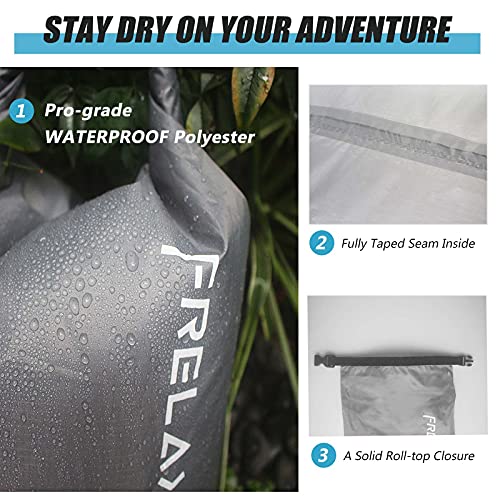 Frelaxy Dry Bag 5 Pack, Ultralight Waterproof Dry Sack - Image 4