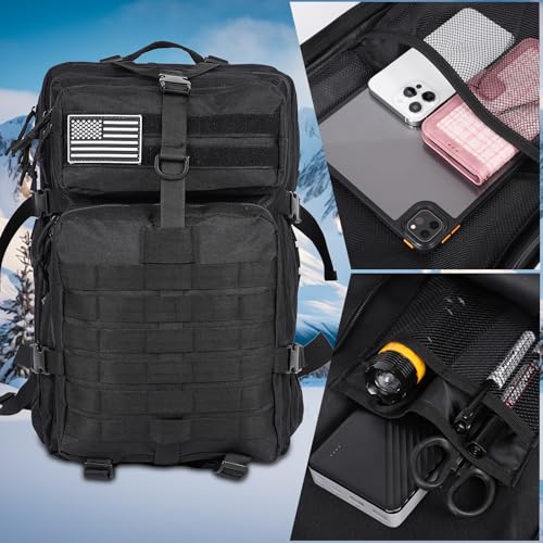 50L Large Military Tactical Backpack Molle Army Assault - Image 6