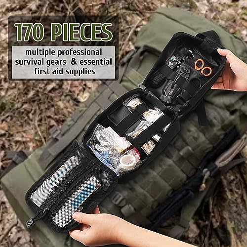 ABPIR Survival First Aid Kit, 170 PCS Survival Kits - Image 4