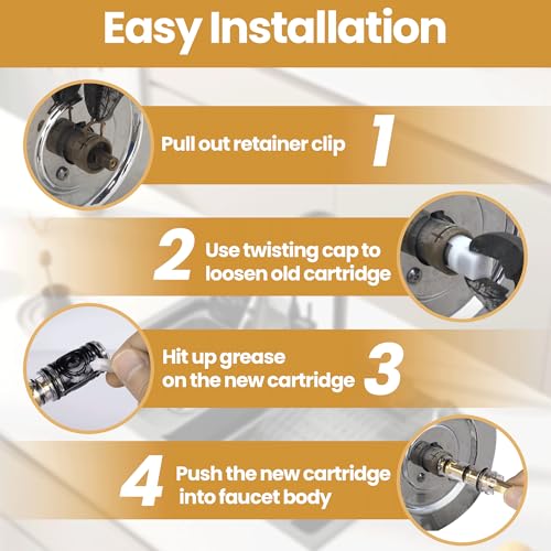 2 Pack 1225 Replacement Cartridge Compatible with Moen - Image 6