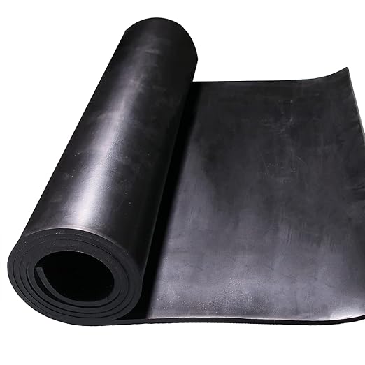 TORRAMI Neoprene Rubber Sheet Roll 3/16" (.187") Thick x 12" Wide x 48" Long for DIY Gaskets, Pads, Seals, Crafts, Flooring,Cushioning of Anti-Vibration, Anti-Slip