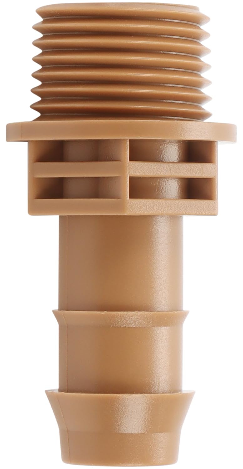 RedChili 1/2 Inch Drip Irrigation Fitting To 1/2 Inch Male Hose - Image 1