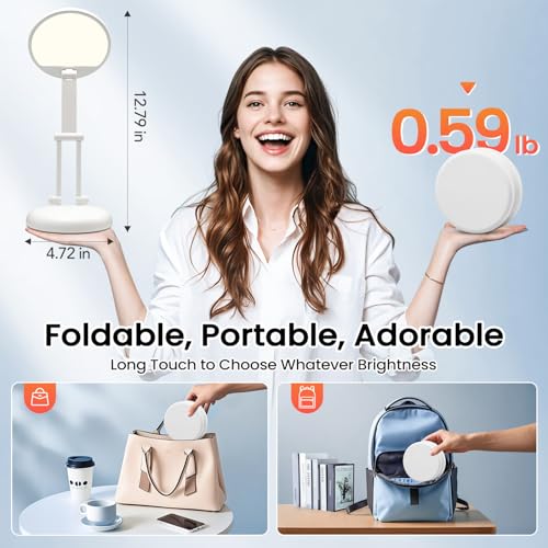 One Fire Rechargeable Table Lamp, 3600mAh Battery Operated Lamp - Image 4