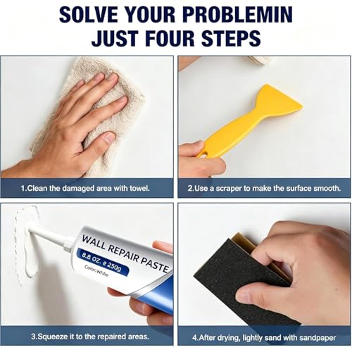 Efficient Drywall Repair Kit, Quick Drying Wall Repair | Home Repair - Image 6