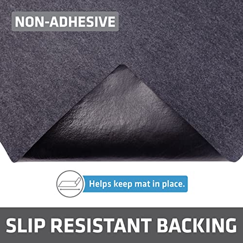 Drymate Premium XL Under Sink Mat, Waterproof Liners, 24”x59”, Charcoal