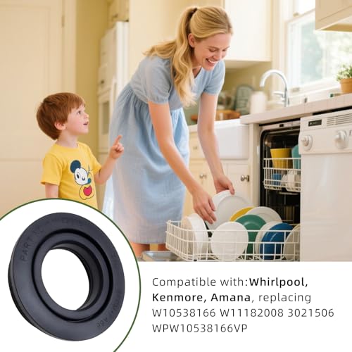 WPW10538166 W10195068 Dishwasher Circulation Pump Inlet Grommet - Image 5