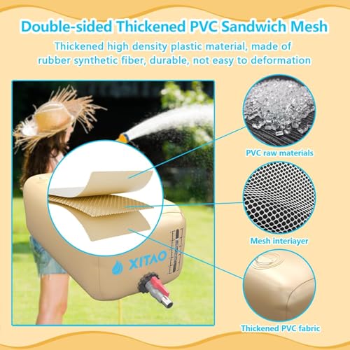 XITAO Water Bladder Storage Containers, Water Tank | Travel Essentials - Image 4