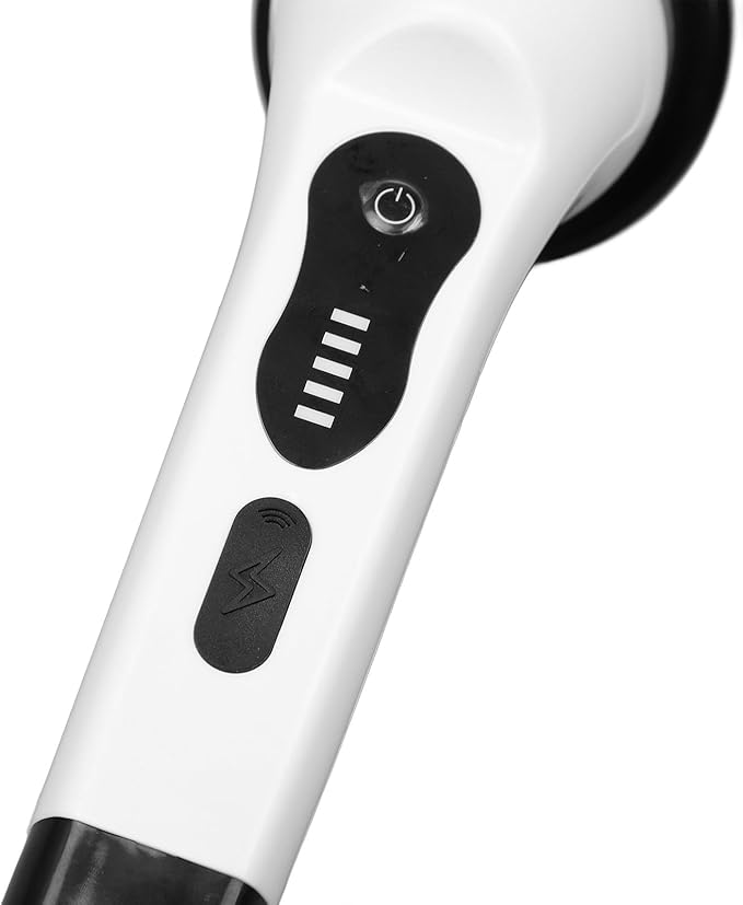 Electric Spin Scrubber, Multifunction Rechargeable Cordless Brush with Adjustable Handle, Replaceable Brush Heads Shower Brush for Bathroom Kitchen