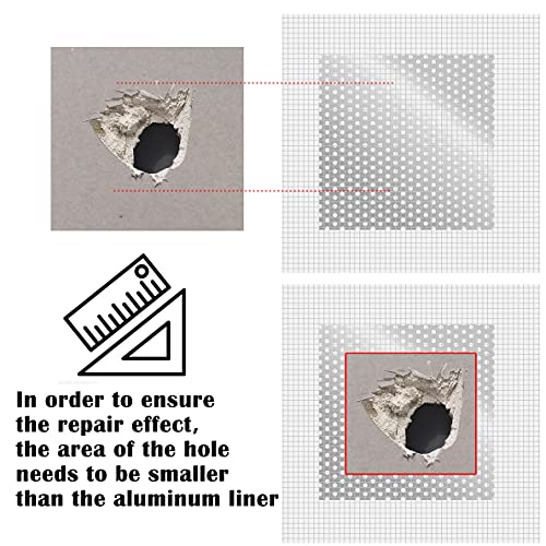 8 Inch Drywall Repair Patch with Platic Scraper for Wall | Home Repair - Image 7